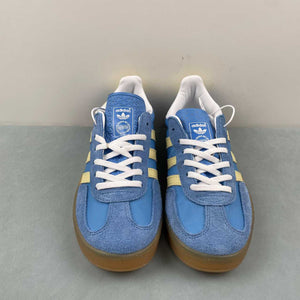 Adidas Gazelle Indoor Semi Blue Burst Almost Yellow Cloud White IE2960