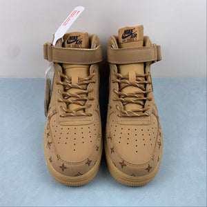 LV x Air Force 1 07 Mid Brown DV9988-500
