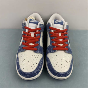 SB Dunk Low Levis Denim Blue Red White LE0021-002