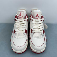 Cargar imagen en el visor de la galería, Air Jordan 4 Retro Valentine's Day (2026) Pale Ivory Sierra Red Tough Red
