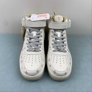 Air Force 1 07 Mid LV Gray Yellow White DV9988-600