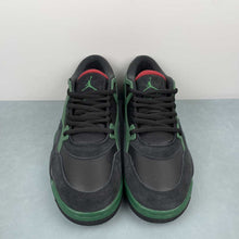 Cargar imagen en el visor de la galería, Air Jordan 4 RM Black Gorge Green University Red FQ7939-003
