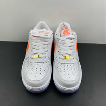 Cargar imagen en el visor de la galería, Air Force 1 07 Low White Orange Blue CO3363-362
