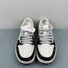 Cargar imagen en el visor de la galería, Fragment Design x Travis Scott x Air Jordan 1 Low OG SP LV Off White Black SJ2068-008
