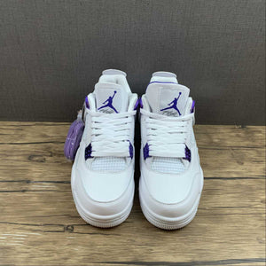 Air Jordan 4 Retro Court Purple Metallic White CT8527-115