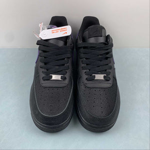 Air Force 1 07 Low Black Purple CW2288-014