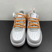 Cargar imagen en el visor de la galería, Air Force 1 07 Low White Grey Stay Custom CV1724-107
