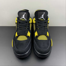 Cargar imagen en el visor de la galería, Air Jordan 4 Retro Thunder Black White Tour Yellow DH6927-017
