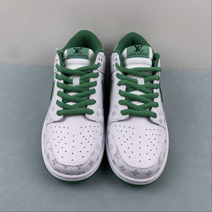 SB Dunk Low LV Green White LV0526-597