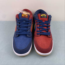 Cargar imagen en el visor de la galería, SB Dunk Low Barcelona Catalonia Blue Red Yellow DJ0606-400
