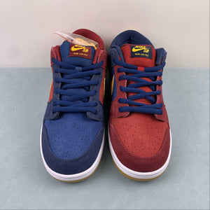 SB Dunk Low Barcelona Catalonia Blue Red Yellow DJ0606-400