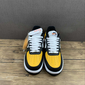 Air Force 1 Low GS Jersey Mesh Gold Black White DQ7779-700