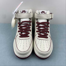 Cargar imagen en el visor de la galería, Air Force 1 07 Mid Off White Dark Red SG2356-803

