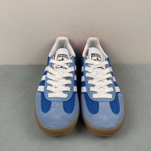 Adidas Gazelle Indoor Olympic Pack Blue Red Gum IF9643