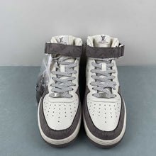 Cargar imagen en el visor de la galería, Air Force 1 07 Mid LV Off White Grey Brown DQ7688-300
