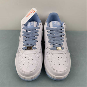 Kith x Air Force 1 07 Low White Blue KT1659-003