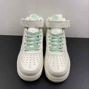 Air Force 1 07 Mid Cream White Green BY6899-695