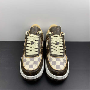Louis Vuitton Trainer Snaker x Air Force 1 Coffee 3308-10