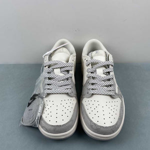 Fragment Design xTravis Scott x Air Jordan 1 Low OG SP LV Beige Light Gray LJ5188-004