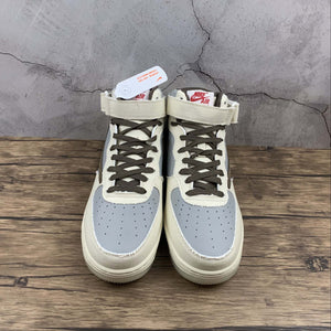 Air Force 1 07 Mid TS PS5 Beige Grey Brown BQ5828-202