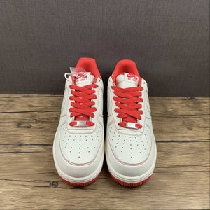 Undefeated x Air Force 1 Low Beige Red White UN1315-801