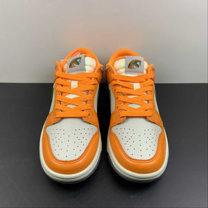 SB Dunk Low Orange Horizon Fortress Green Sail DR6188-800