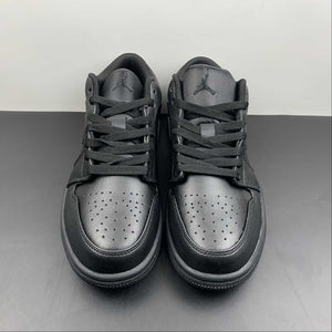 Air Jordan 1 Low Triple Black 553558-093