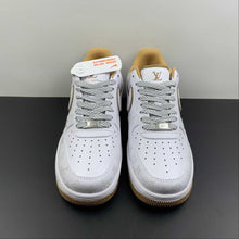 Cargar imagen en el visor de la galería, LV x Air Force 1 07 Low White Brown Gray DR9868-300
