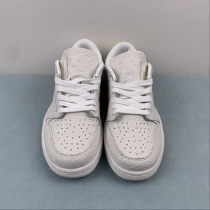 Off-White x Travis Scott x LV x Air Jordan 1 Low White MS0232