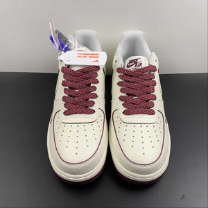 Air Force 1 07 Low Pearlescent Beige Dark Red DD9915-666