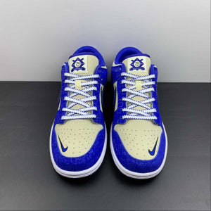 SB Dunk Low Jackie Robinson Racer Coconut Blue DV2203-400