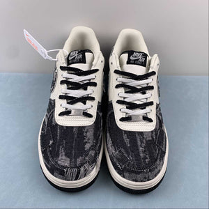 Air Force 1 07 Low Brushed Patch Off White Black FB0607-066