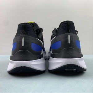 Air Zoom Structure 25 Black White Racer Blue DJ7883-003