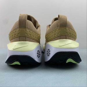 Nike ReactX Infinity Run 4 Sesame Buff Gold Luminous Green Purple Ink DR2665-200