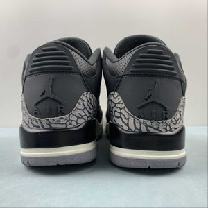Air Jordan 3 Retro Off Noir Black Coconut Milk Gray Cement CK9246-001
