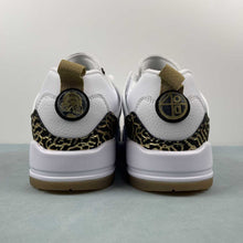 Cargar imagen en el visor de la galería, Air Jordan Spizike Low Black White Metallic Gold HJ9019-100
