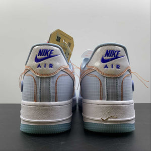 Union x Air Force 1 Low White Court Purple Opti Yellow CJ9649-500