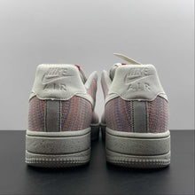 Cargar imagen en el visor de la galería, Air Force 1 Low Crater Wolf Gray Pure Platinum Gym Red DC4831-002
