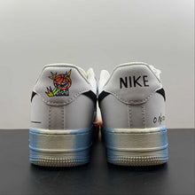 Cargar imagen en el visor de la galería, Air Force 1 07 Low White Pink Blue Black DJ4679-101
