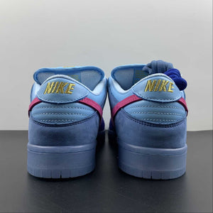 SB Dunk Low Run The Jewels Deep Royal Blue Active Pink Blue Chill DO9404-400