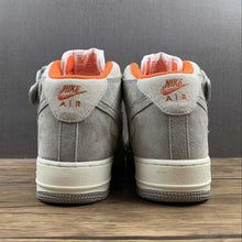 Cargar imagen en el visor de la galería, Off-White x Air Force 1 07 Mid Gray Orange CQ5059-105
