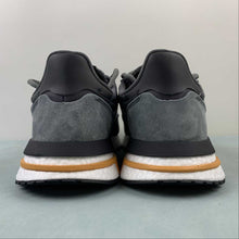 Cargar imagen en el visor de la galería, Adidas ZX 500 RM Grey Core Black Clear Orange B42388
