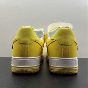 Louis Vuitton x Air Force 1 White Yellow 3308-8