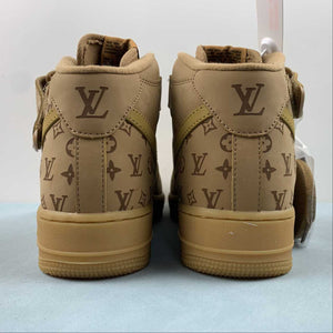 LV x Air Force 1 07 Mid Brown DV9988-500