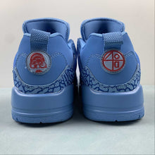Cargar imagen en el visor de la galería, Air Jordan Spizike Low Houston Oilers Football Blue University Red FQ1759-400

