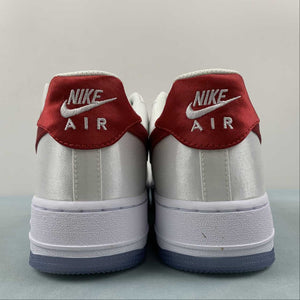 Air Force 1 Low 07 ESS Satin White Varsity Red DX6541-100