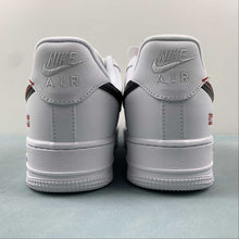 Cargar imagen en el visor de la galería, Supreme x Air Force 1 07 Low White Black Double Hook Shadow CU9225-100
