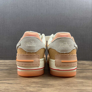 Air Force 1 Shadow Sisterhood Cashmere Orange Chalk Lobster DM8157 700