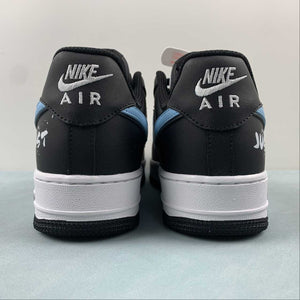 Air Force 1 07 Low Black White Blue DV0788-006