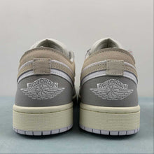 Cargar imagen en el visor de la galería, Air Jordan 1 Low SE Craft Inside Out Tech Grey Light Orewood Brown Sail DN1635-002
